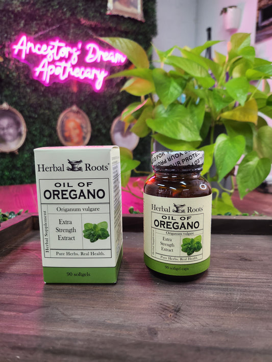 Herbal Roots Oil of Oregano Capsules