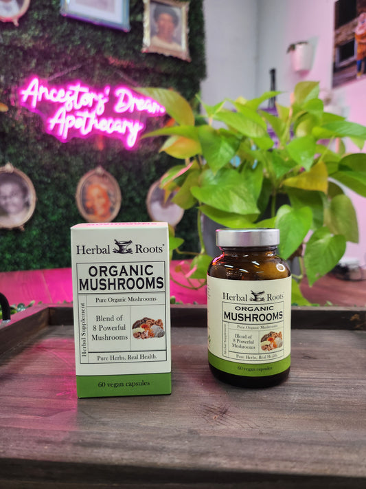 Herbal Roots Mushroom Wellness and Immunity Blend