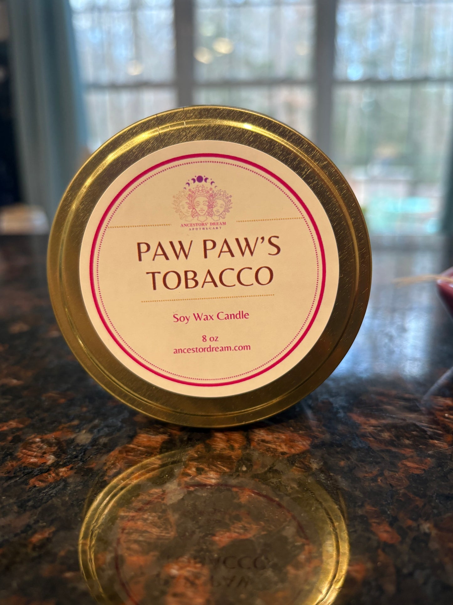Paw Paw’s Tobacco Soy Candle
