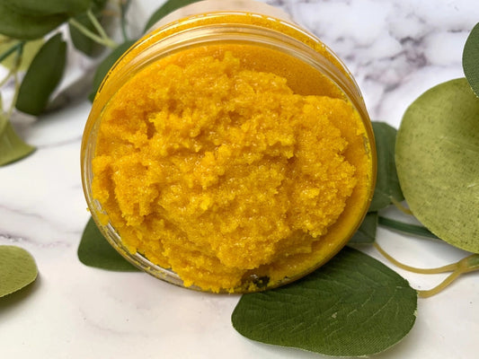 Turmeric and Manuka Honey Brightening Body Scrub