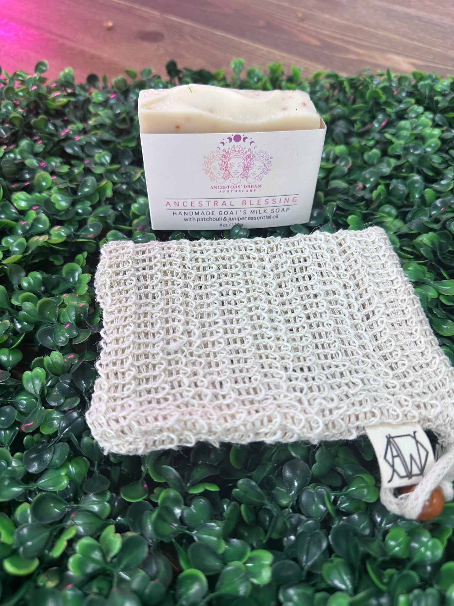 Soap Saver Bag (Natural Color)