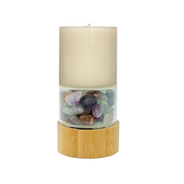 Crystal Power Candle