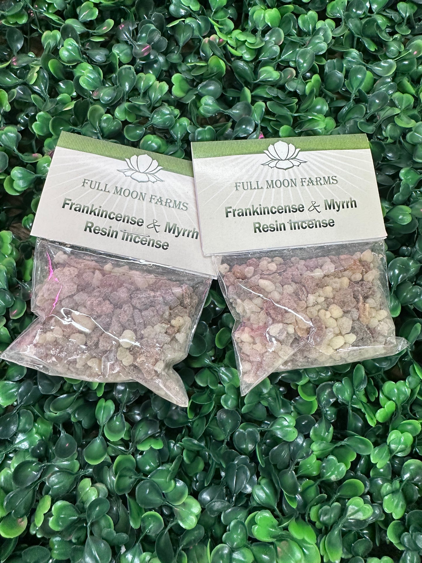 Frankincense and Myrrh Resin Incense