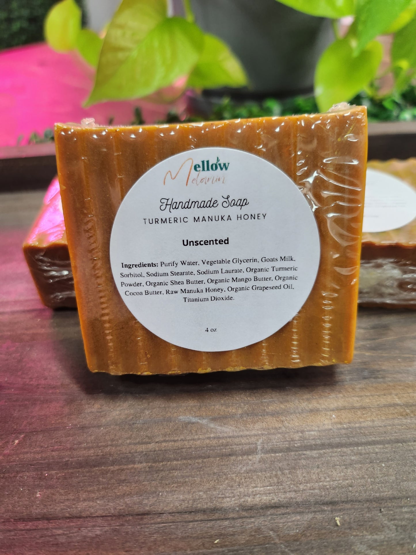 Turmeric Manuka Honey Soap