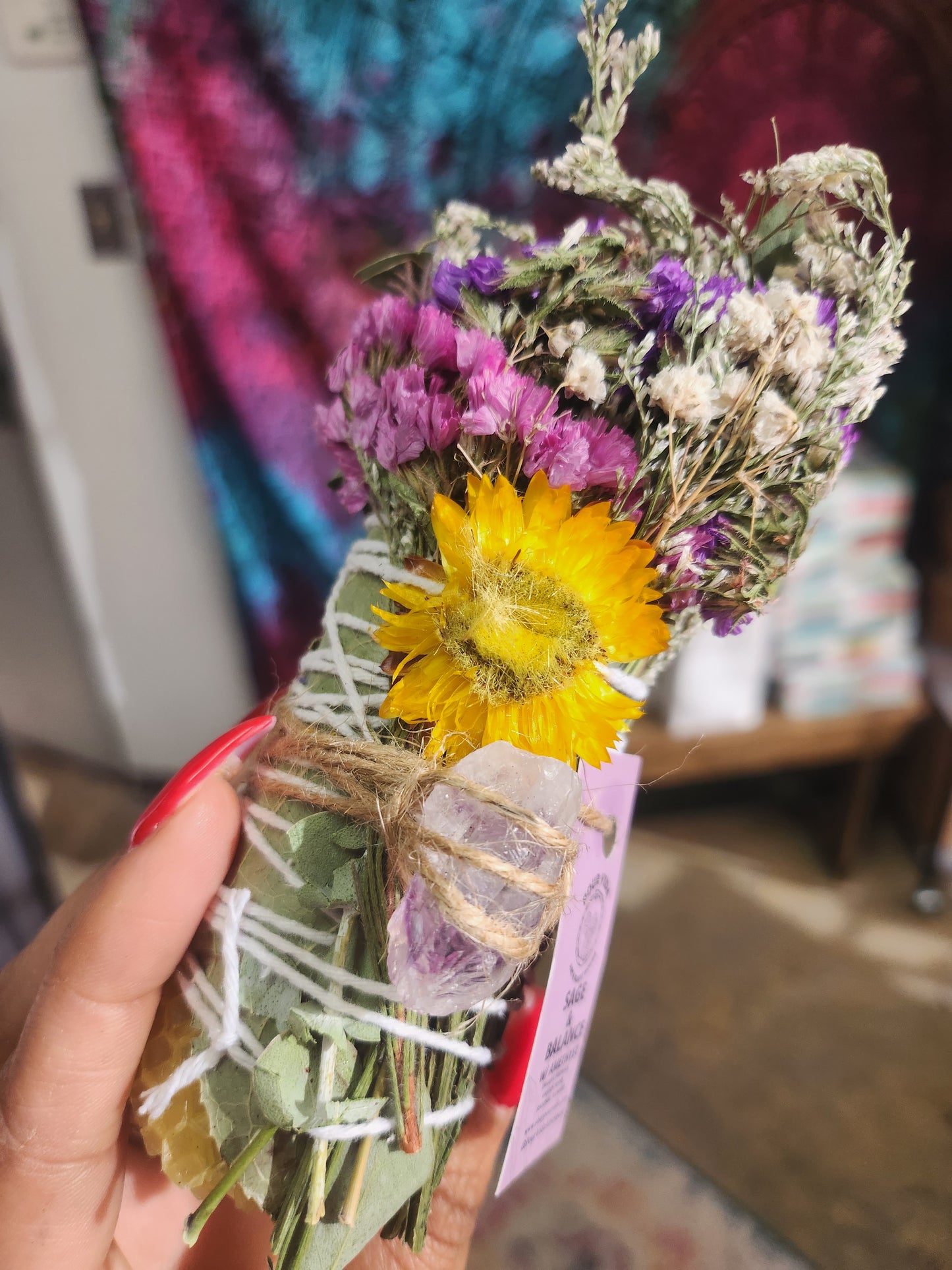 Flower and Sage Smudge Bundle