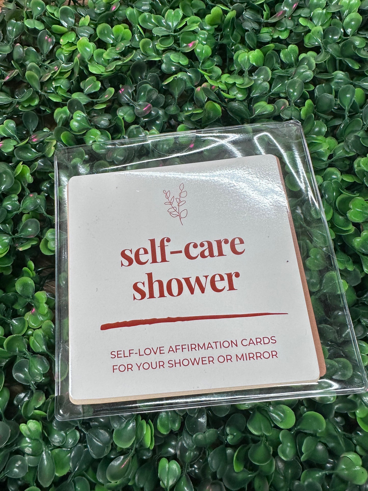 Self-Love Affirmation Cards for Shower [Waterproof]