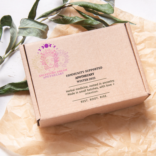 Winter CSA (Community Supported Apothecary) Box