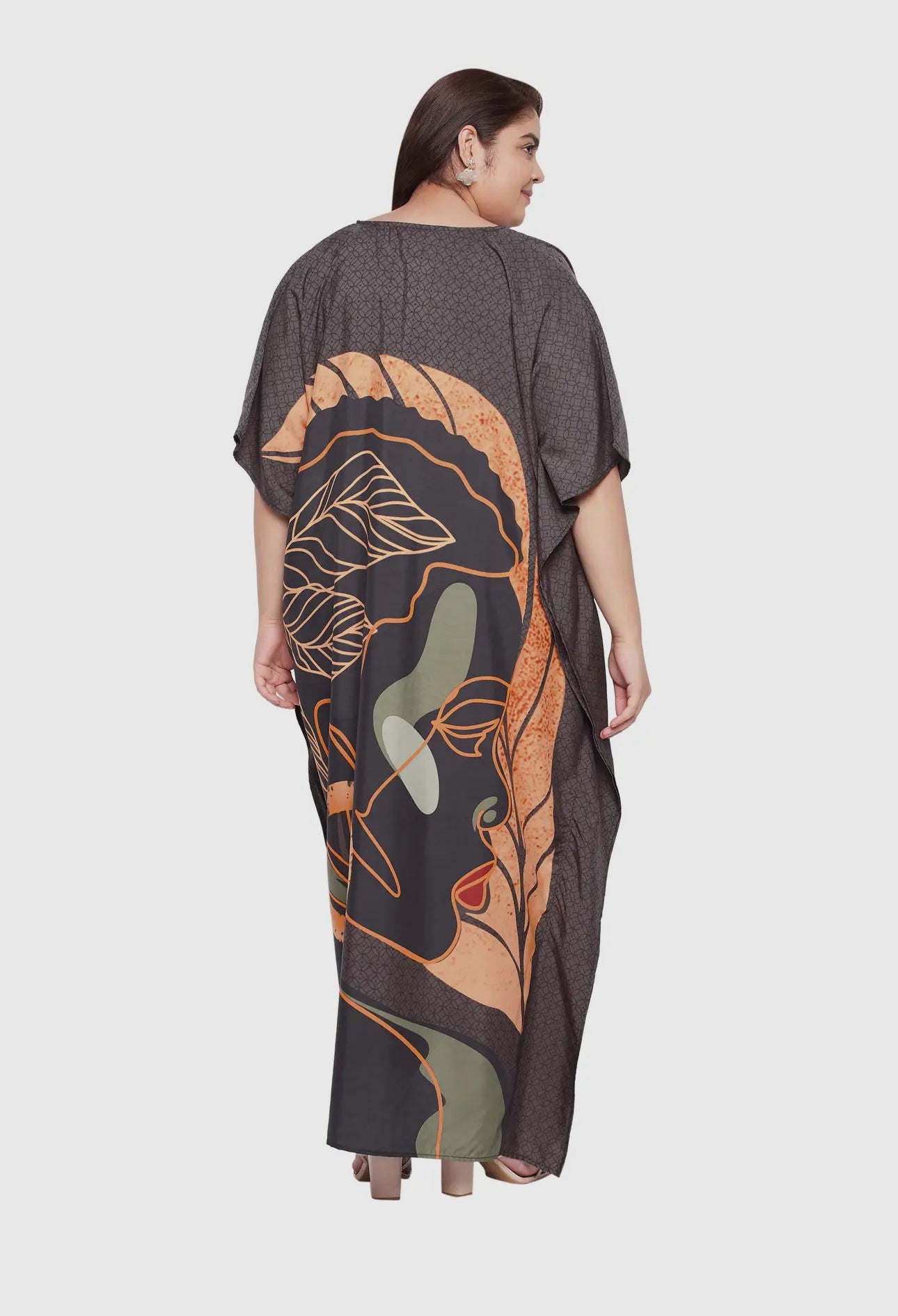 Tribal Polyester Kaftan