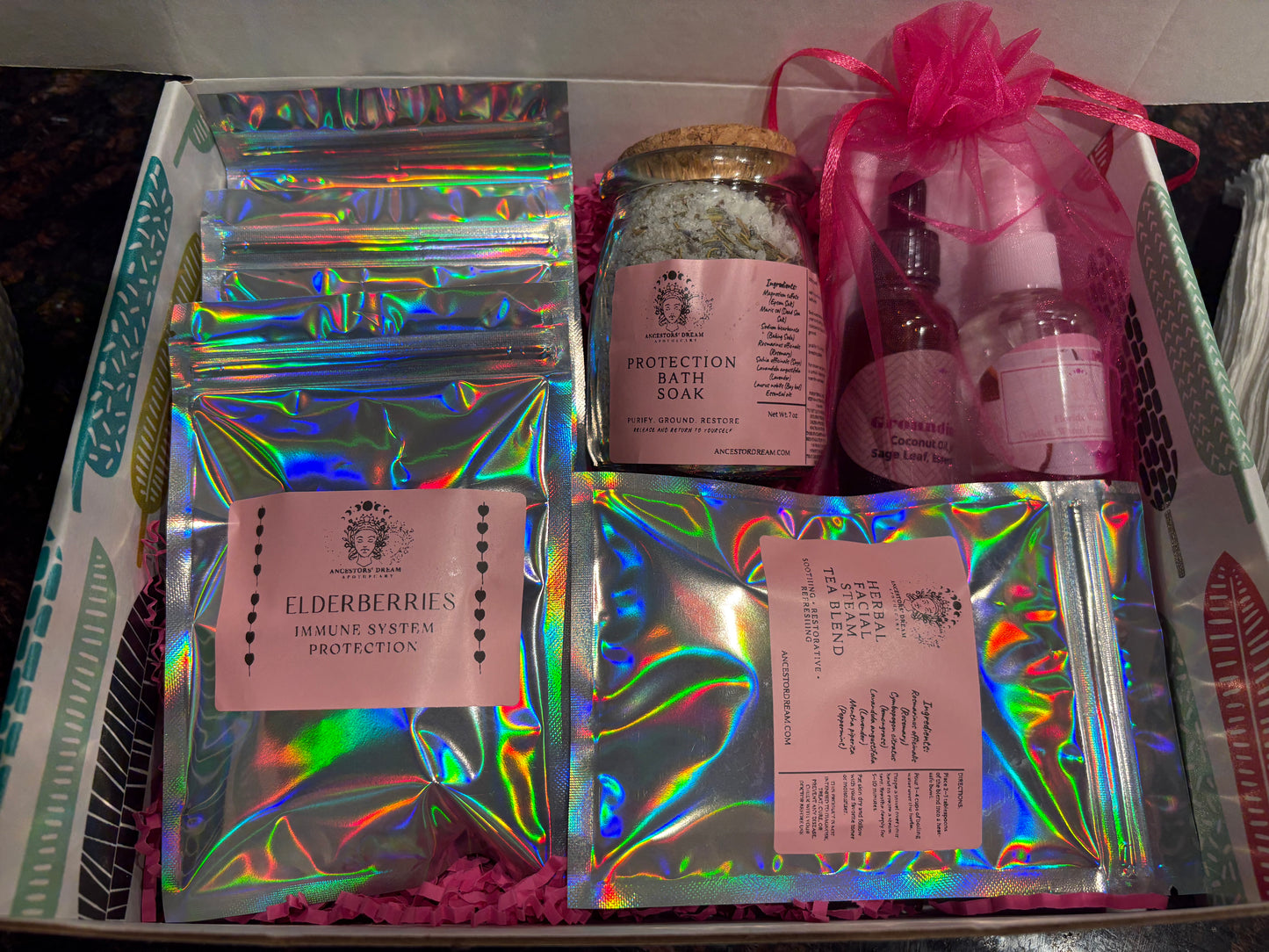 Winter CSA (Community Supported Apothecary) Box