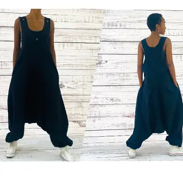 Cotton Harem Overall